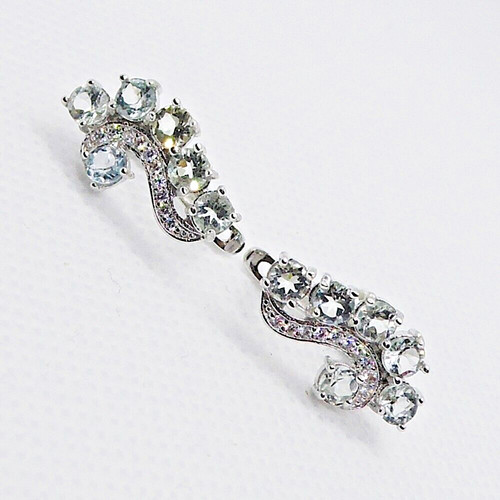 Aquamarin cubic zirkonia - aquamarin,