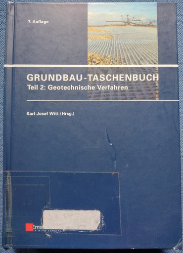 Grundbau taschenbuch teil 2 - -,