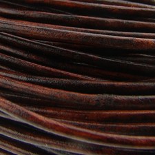 Lederband rund Ø 1 / 1,5 / 2