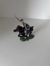 Elastolin Römer mit Pferd Reiter angreifend