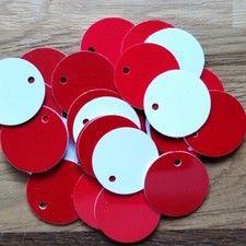 100 runden Marken Etikett