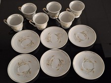 Porzellan Zajecar, Jugoslawien, Mokka / Espresso Set