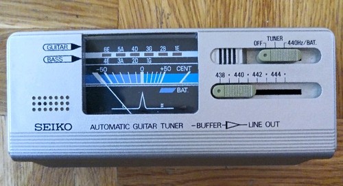 Gitarrentuner seiko - gitarrentuner,