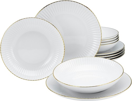 Home geschirr set 12tlg - home,