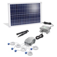 esotec Solar Teichbelüfter-SET 25/600 POWER 5 mit LiFePo4 Akku-Speicher 101877