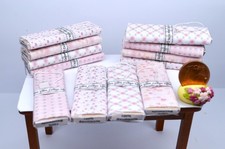 *~ * 4  Stoffballen ,Handarbeit für das Puppenhaus  A1 *~*