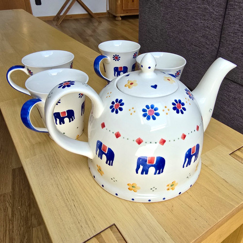 Blue ridge pottery - blue,