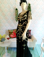 Langes Cocktail/Party Kleid