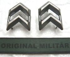 METALL AUFLAGEN Oberfeldwebel Bundeswehr Schulter Klappen Rang Abzeichen Auflage