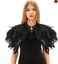 Federkragen schwarz gothic - federkragen, schwarz,
