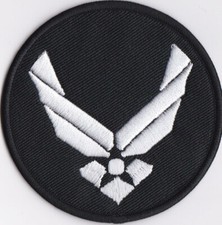 Stargate SG1 Bestickter Aufnäher Symbol Air Force USAF Stargate Patch