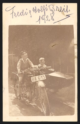 Fotografie motorrad bsa mit - motorrad,