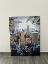 Bild Wandbild Leinwand Kunstdruck Skyline von New York 60×80cm