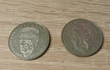 2 Mark Münzen 1993 G / 1990 F