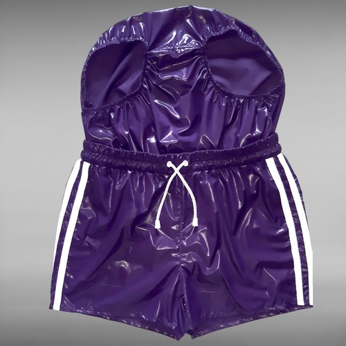 Shorts mit slip - aus, glanznylon