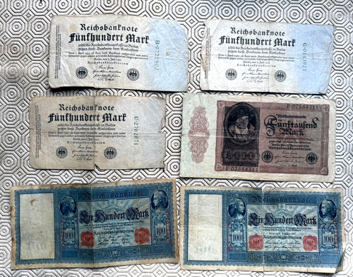 Inflationsgeld deutsches reich - deutsches,