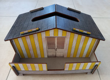 WERKHAUS Tücherbox "Strandhaus" Kosmetiktücherbox Tissuebox gelb NEU