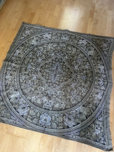 Vintage wandteppich blumen - wandteppich,