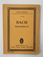 Noten . J.S. Bach. Magnificat