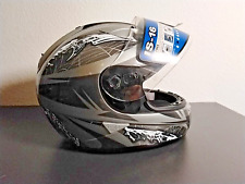 Integralhelm Motorradhelm HJC Modell ABYSS IS-16 Silber Glänzend Gr. S