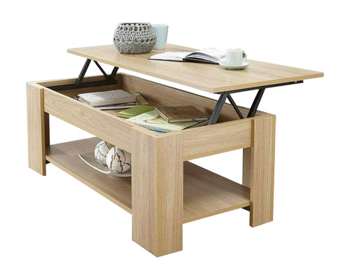 Holz couchtisch lift top - couchtisch,