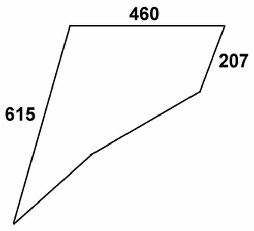 Türscheibe unten fendt 258 - türscheibe,