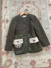 Jacke Mantel Wolle Teddy Gr. L