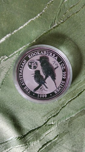 Silbermünze 999 - oz,