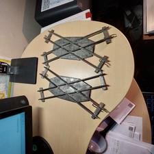 2 x Karl Bub Spur 0 Kreuzung