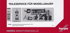 HERPA Teileservice 1:87 Hänger Fahrgestell Wechselaufbau H0 080835