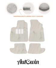 Lammfell Fußmatten für