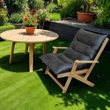 Liegestuhl mit Armlehne -