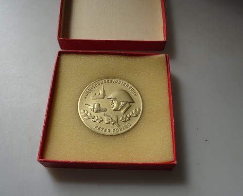 Ddr medaille plakette nva - ddr,