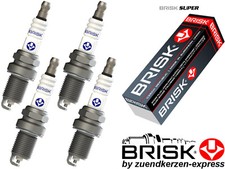 BRISK Super N15C 1330 Zündkerzen, 4 Stück by Zuendkerzen-Express