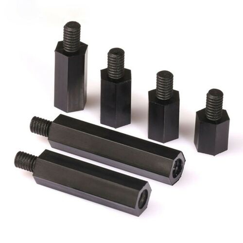 Schwarz nylon abstandsbolzen - schwarz,