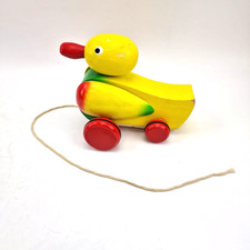 Holz Nachziehspielzeug Ente |