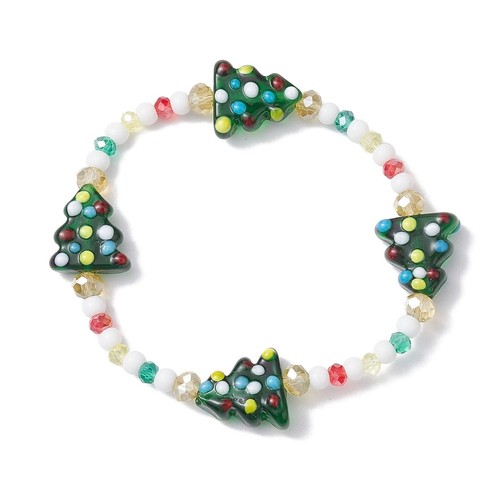 Damen perlen armband glas - armband,