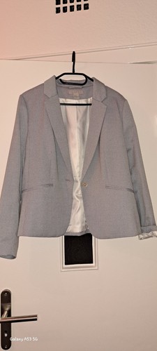 Blazer hellblau gr 44 - h&m,, gr.