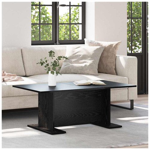 Couchtisch schwarz eiche - schwarz,
