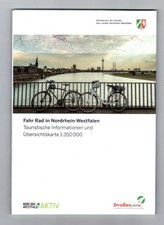Fahrradkarte - gefaltet - Fahr