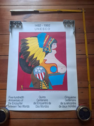 Poster unesco 1492 - poster, 1492-1992