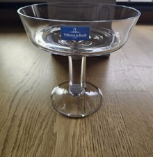 Glasschale auf Fuß ca. 17 cm