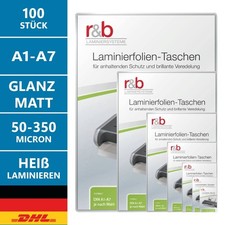 100 Laminierfolien