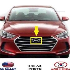 Front Grille Emblem Elantra