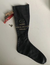 Vintage Alter Sparstrumpf mit  Schloss Meine Erste Million Spardose Sammler 70er