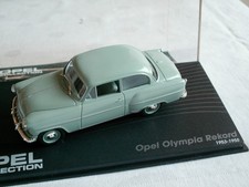 Opel Colection  Serie " Opel Olympia Rekord , 1953-1955  "  Modell 1:43