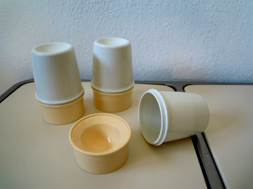 Tupperware eier becher - 3,