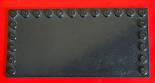 Lego 1 x Fliese 6178 6x12 Randnoppen schwarz 4483 4559 10030