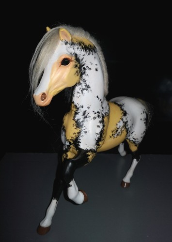 Barbie pferd groß - barbie, repainted