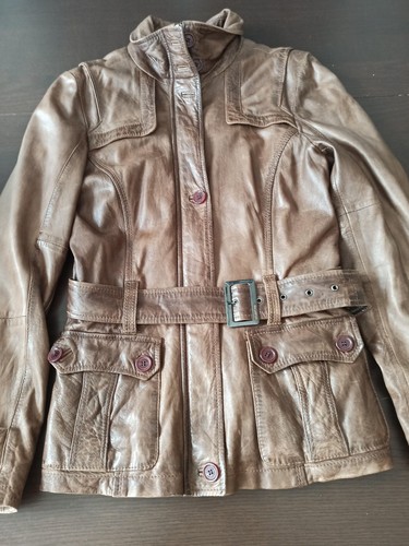 Lederjacke lammnappa damen - lammnappa,
